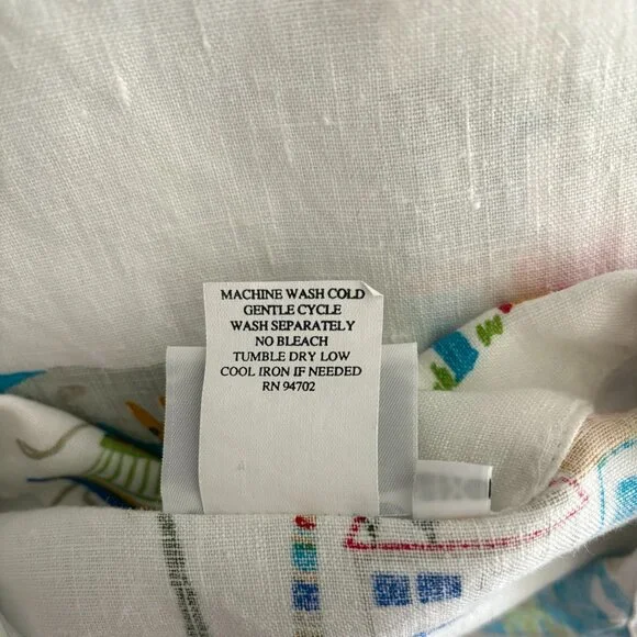 Short Sleeve Linen Blouse Hot Cotton Size 1X - Picture 5 of 5